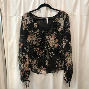 Floral blouse